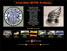 Tablet Screenshot of mathis-auto.com